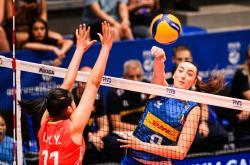 九游娱乐-捷克代表队在排球赛中击败意大利队，晋级